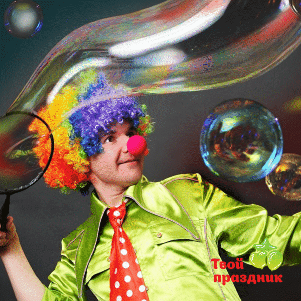 Шоу гигантских мыльных пузырей в Калининграде!